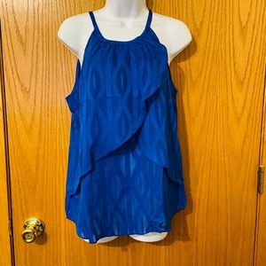 Faisca Women’s Blue layered tank top